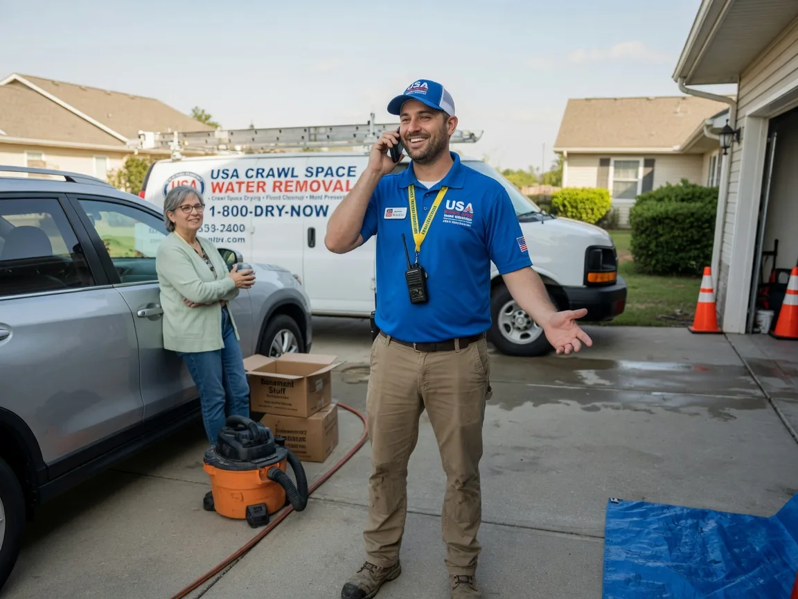 Crawl Space Water Removal Woodbury, TN FAQs